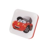 GloboStar® KIDDO 202-0006 Παιδικό Φωτιστικό Νυκτός LED 1W 95lm 120° AC220-240V IP20 Ψυχρό Λευκό 6000K -Μ5.5 x Π5.5 x Υ8cm - 2 Χρόνια Εγγύηση