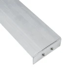 GLOBOSTAR® ALP-WALL-UPDOWN CONCEALED 70844-1M Επιφανειακό Προφίλ Αλουμινίου Ειδικό για Δημιουργία Κρυφού Φωτισμού Up & Down με Λευκό Γαλακτερό Πατητό Κάλυμμα για Ταινίες LED IP20 - Ασημί - Μ100 x Π5 x Υ1.7cm