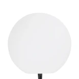 GLOBOSTAR® AQUAGLOW 71475 Μοντέρνο Φωτιστικό Κήπου Μπάλα με IR Ασύρματο Χειριστήριο LED 5W 400lm 360° DC 5V με USB-C με Ενσωματωμένο Φωτοβολταϊκό Panel 6V 1.5W & Επαναφορτιζόμενη Μπαταρία Li-ion 3.7V 3x18650 1800mAh Αδιάβροχο IP54 Πολύχρωμο RGBW Dimmable 