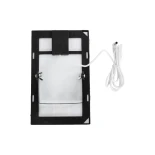 GLOBOSTAR® AQUAGLOW 71475 Μοντέρνο Φωτιστικό Κήπου Μπάλα με IR Ασύρματο Χειριστήριο LED 5W 400lm 360° DC 5V με USB-C με Ενσωματωμένο Φωτοβολταϊκό Panel 6V 1.5W & Επαναφορτιζόμενη Μπαταρία Li-ion 3.7V 3x18650 1800mAh Αδιάβροχο IP54 Πολύχρωμο RGBW Dimmable 