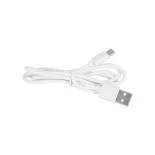 GLOBOSTAR® OLDY 76557 Μοντέρνο Επιτραπέζιο Φωτιστικό Γραφείου με Ασύρματη Φόρτιση 15W 3A, 5W Bluetooth Ηχείο & Ψηφιακό Ρολόι LED 3W 300lm 120° DC 5V με USB-C IP20 Ρυθμιζόμενο Λευκό CCT με Αφή 2700K/4500K/6000K Dimmable - Sanan SMD Chip - Λευκό - Μ13 x Π25