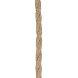 GLOBOSTAR® WHIP 77676 Μοντέρνο DIY Φωτιστικό με Υφασμάτινο Καλώδιο, Ντουί 3 x E27, Διακόπτη On/Off & Πρίζα AC 220-240V IP20 - Μπεζ & Μαύρο - Μ680 x Π4.5 x Υ4.5cm