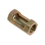 GLOBOSTAR® PIPEADAPT 79596 Μεταλλικός DIY Σύνδεσμος για Ολόπασους Σωλήνες Φωτιστικών - Μ0 x Π0 x Υ3cm - Πακέτο 10 Τεμαχίων