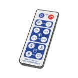 GLOBOSTAR® TWILIGHT 79667 Μοντέρνο Φωτιστικό Κήπου Γιρλάντα 7.7m με 15 Λάμπες & IR Ασύρματο Χειριστήριο LED 9W 810lm 360° DC 3.7V με Ενσωματωμένο Φωτοβολταϊκό Panel 5.5V 1.5W & Επαναφορτιζόμενη Μπαταρία Li-ion 3.7V 1x18650 2200mAh Αδιάβροχο IP65 Θερμό Λευ