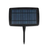 GLOBOSTAR® TWILIGHT 79668 Μοντέρνο Φωτιστικό Κήπου Γιρλάντα 10.5m με 30 Λάμπες & IR Ασύρματο Χειριστήριο LED 18W 1620lm 360° DC 3.7V με Ενσωματωμένο Φωτοβολταϊκό Panel 5.5V 3W & Επαναφορτιζόμενη Μπαταρία Li-ion 3.7V 2x18650 4400mAh Αδιάβροχο IP65 Θερμό Λε