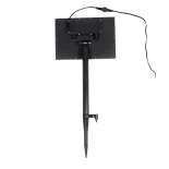 GLOBOSTAR® TWILIGHT 79669 Μοντέρνο Φωτιστικό Κήπου Γιρλάντα 14.5m με 50 Λάμπες LED 30W 2700lm 360° DC 3.7V με Ενσωματωμένο Φωτοβολταϊκό Panel 5.5V 5W & Επαναφορτιζόμενη Μπαταρία Li-ion 3.7V 3x18650 6600mAh Αδιάβροχο IP65 Θερμό Λευκό 2700Κ Dimmable - Sanan