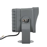 GLOBOSTAR® FLOOD-XENA 90128 Προβολέας Σποτ Wall Washer LED 24W 2640lm 10° AC 220-240V Αδιάβροχο IP65 Θερμό Λευκό 2700K - Γκρι Ανθρακί - Μ18 x Π13.5 x Υ18cm - 3 Χρόνια Εγγύηση