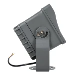 GLOBOSTAR® FLOOD-XENA 90128 Προβολέας Σποτ Wall Washer LED 24W 2640lm 10° AC 220-240V Αδιάβροχο IP65 Θερμό Λευκό 2700K - Γκρι Ανθρακί - Μ18 x Π13.5 x Υ18cm - 3 Χρόνια Εγγύηση