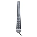 GLOBOSTAR® WASHER-MOZA 05109 Μπάρα Φωτισμού Wall Washer LED 48W 6720lm 10-30° DC 24V Αδιάβροχο IP66 Θερμό Λευκό 2700K Dimmable - Γκρι Ανθρακί - Μ100 x Π6.5 x Υ6.6cm - 3 Χρόνια Εγγύηση
