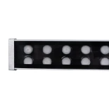 GLOBOSTAR® WASHER-MOZA 05109 Μπάρα Φωτισμού Wall Washer LED 48W 6720lm 10-30° DC 24V Αδιάβροχο IP66 Θερμό Λευκό 2700K Dimmable - Γκρι Ανθρακί - Μ100 x Π6.5 x Υ6.6cm - 3 Χρόνια Εγγύηση