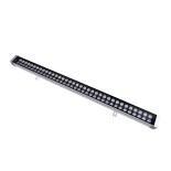 GLOBOSTAR® WASHER-MOZA 05116 Μπάρα Φωτισμού Wall Washer LED 72W 10080lm 10-30° DC 24V Αδιάβροχο IP66 Θερμό Λευκό 3000K Dimmable - Γκρι Ανθρακί - Μ100 x Π7.4 x Υ7cm - 3 Χρόνια Εγγύηση