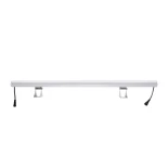 GLOBOSTAR® WASHERMOZA 90163 Μπάρα Φωτισμού Wall Washer LED 48W 4080lm 10-30° DC 24V Αδιάβροχο IP66 Πολύχρωμο RGB Dimmable - Bridgelux SMD Chip - Γκρι Ανθρακί - Μ100 x Π8.5 x Υ4cm - 3 Χρόνια Εγγύηση