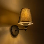 GloboStar® ELEGANTE 204-0185 Μοντέρνο Φωτιστικό Τοίχου Απλίκα Μονόφωτο 1 x E27 AC 220-240V IP20 Μαύρο - Μ14 x Π14 x Υ26cm