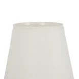 GloboStar® ELEGANTE 204-0186 Μοντέρνο Φωτιστικό Τοίχου Απλίκα Μονόφωτο 1 x E27 AC 220-240V IP20 Μπεζ & Μαύρο - Μ14 x Π14 x Υ26cm