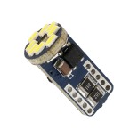 GLOBOSTAR® W5W-T10 81104 Λάμπα W5W T10 CANbus LED 1.2W 114lm 360° DC 12V IP20 Ψυχρό Λευκό 6000K - 12 x Epistar SMD4014 Chip - Μ1 x Π1 x Υ2.7cm - 1 Χρόνο Εγγύηση