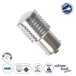 GloboStar® P21W 1156 81214 Λάμπα Αυτοκίνητου  BA15S LED 1 CREE LED 7W 987lm 60° DC 12V IP20 Ψυχρό Λευκό 6000K