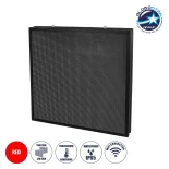 GLOBOSTAR®DISPLAY 90341 Κυλιόμενη Ψηφιακή Επιγραφή P10 Διπλής Όψης LED AC 220-240V Αδιάβροχο IP65 Κόκκινο - WiFi Control μέσω FK APP - Αισθητήρας Θερμοκρασίας & Υγρασίας - Μ104 x Π12 x Υ104cm - 2 Χρόνια Εγγύηση