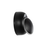 GLOBOSTAR® TSUKI 60675 Μοντέρνο Φωτιστικό Τοίχου - Απλίκα LED 5W 625lm 180° AC 220-240V Αδιάβροχο IP65 Θερμό Λευκό 2700K - Bridgelux COB Chip & TÜV SÜD Driver - Μαύρο Ματ - Μ14 x Π8.5 x Υ14cm - 5 Χρόνια Εγγύηση