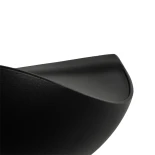 GLOBOSTAR® SELENE 60674 Μοντέρνο Φωτιστικό Τοίχου - Απλίκα LED 5W 625lm 90° AC 220-240V Αδιάβροχο IP65 Θερμό Λευκό 2700K - Bridgelux COB Chip & TÜV SÜD Driver - Μαύρο Ματ - Μ20 x Π9 x Υ12cm - 5 Χρόνια Εγγύηση