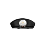GLOBOSTAR® SIXOAD 60676 Μοντέρνο Φωτιστικό Τοίχου - Απλίκα LED 4W 500lm 30° AC 220-240V Αδιάβροχο IP65 Θερμό Λευκό 2700K - CREE XPE Chip & TÜV SÜD Driver - Μαύρο Ματ - Μ8.5 x Π3.5 x Υ8cm - 5 Χρόνια Εγγύηση