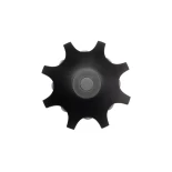 GLOBOSTAR® SPARK 60684 Μοντέρνο Φωτιστικό Τοίχου - Απλίκα LED 16W 2000lm 30° AC 220-240V Αδιάβροχο IP65 Θερμό Λευκό 2700K - CREE XPE Chip & TÜV SÜD Driver - Μαύρο Ματ - Μ25 x Π6 x Υ25cm - 5 Χρόνια Εγγύηση