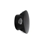 GLOBOSTAR® SOL 60689 Μοντέρνο Φωτιστικό Τοίχου - Απλίκα LED 8W 1000lm 30° AC 220-240V Αδιάβροχο IP65 Θερμό Λευκό 2700K - CREE XPE Chip & TÜV SÜD Driver - Μαύρο Ματ - Μ10 x Π5 x Υ10cm - 5 Χρόνια Εγγύηση