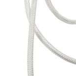 kelvo® GLOW 61677 Μοντέρνο Φωτιστικό Τοίχου - Απλίκα LED 60W 6000lm 360° AC 220-240V IP20 Ρυθμιζόμενο Λευκό CCT με Χειριστήριο από 2700K έως 6000K Dimmable - Lumileds SMD Chip - Χρυσό Πλατίνα & Λευκό Νήμα - Μ40 x Π15 x Υ110cm - 3 Χρόνια Εγγύηση