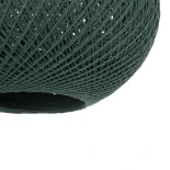 GLOBOSTAR® SOLEI 205-0014 Boho Κρεμαστό Φωτιστικό Οροφής με Ντουί 1 x E27 AC 220-240V IP20 - Πράσινο - M30 x Π30 x Υ26cm