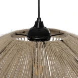GLOBOSTAR® OVNI 205-0029 Boho Κρεμαστό Φωτιστικό Οροφής με Ντουί 1 x E27 AC 220-240V IP20 - Μπεζ - M60 x Π60 x Υ29cm