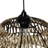 GLOBOSTAR® ARANCIA 205-0047 Boho Κρεμαστό Φωτιστικό Οροφής με Ντουί 1 x E27 AC 220-240V IP20 - Μπεζ - M35 x Π35 x Υ26cm