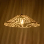 GLOBOSTAR® JAPAN 205-0053 Boho Κρεμαστό Φωτιστικό Οροφής με Ντουί 1 x E27 AC 220-240V IP20 - Λευκό - M60 x Π60 x Υ20cm