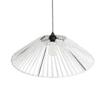 GLOBOSTAR® JAPAN 205-0053 Boho Κρεμαστό Φωτιστικό Οροφής με Ντουί 1 x E27 AC 220-240V IP20 - Λευκό - M60 x Π60 x Υ20cm