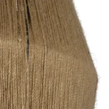 GLOBOSTAR® CONE 205-0058 Boho Κρεμαστό Φωτιστικό Οροφής με Ντουί 1 x E27 AC 220-240V IP20 - Μπεζ - M55 x Π55 x 50cm