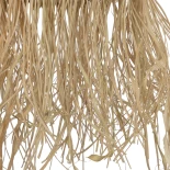 GLOBOSTAR® ROKA 205-0076 Boho Κρεμαστό Φωτιστικό Οροφής με Ντουί 1 x E27 AC 220-240V IP20 - Μπεζ - M25 x Π25 x Υ45cm