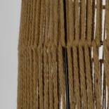 GLOBOSTAR® SAFA 205-0085 Boho Κρεμαστό Φωτιστικό Οροφής με Ντουί 1 x E27 AC 220-240V IP20 - Μπεζ - M30 x Π30 x Υ26cm