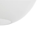 GLOBOSTAR® GABIA 206-0002 Μοντέρνο Κρεμαστό Φωτιστικό Οροφής με Ντουί 1 x E27 AC 220-240V IP20 - Λευκό - Μ40 x Π40 x Υ42cm