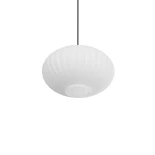 GLOBOSTAR® PERA 206-0011 Μοντέρνο Κρεμαστό Φωτιστικό Οροφής με Ντουί 1 x E27 AC 220-240V IP20 - Λευκό - Μ30 x Π30 x Υ22cm