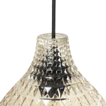 GLOBOSTAR® BASTIK 206-0027 Μοντέρνο Κρεμαστό Φωτιστικό Οροφής με Ντουί 1 x E27 AC 220-240V IP20 - Mελί - Μ22 x Π22 x Υ26cm