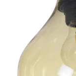 GLOBOSTAR® ΤΟΝΕ 206-0035 Μοντέρνο Κρεμαστό Φωτιστικό Οροφής με Ντουί 1 x E27 AC 220-240V IP20 - Mελί - Μ20 x Π20 x Υ36cm