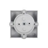 kelvo® ARKOS KLV-101-0112 Μοντέρνο Φωτιστικό Τοίχου - Απλίκα LED 8W 840lm 15° AC 220-240V Αδιάβροχο IP65 Θερμό Λευκό 2700K - Lumileds COB Chip & TÜV SÜD Driver - Λευκό Ματ - Μ14 x Π5.5 x Υ14cm - 5 Χρόνια Εγγύηση