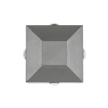 kelvo® ARKOS KLV-101-0111 Μοντέρνο Φωτιστικό Τοίχου - Απλίκα LED 8W 840lm 15° AC 220-240V Αδιάβροχο IP65 Θερμό Λευκό 2700K - Lumileds COB Chip & TÜV SÜD Driver - Γκρι Ανθρακί Ματ - Μ14 x Π5.5 x Υ14cm - 5 Χρόνια Εγγύηση