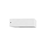 kelvo® AURA KLV-101-0118 Μοντέρνο Φωτιστικό Τοίχου - Απλίκα LED 7W 875lm 45° AC 220-240V Αδιάβροχο IP65 Θερμό Λευκό 2700K - Bridgelux COB Chip & TÜV SÜD Driver - Λευκό Ματ - Μ13 x Π15 x Υ4.5cm - 5 Χρόνια Εγγύηση