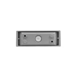 kelvo® AURA KLV-101-0117 Μοντέρνο Φωτιστικό Τοίχου - Απλίκα LED 7W 875lm 45° AC 220-240V Αδιάβροχο IP65 Θερμό Λευκό 2700K - Bridgelux COB Chip & TÜV SÜD Driver - Γκρι Ανθρακί Ματ - Μ13 x Π15 x Υ4.5cm - 5 Χρόνια Εγγύηση