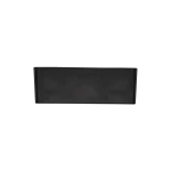 kelvo® AURA KLV-101-0116 Μοντέρνο Φωτιστικό Τοίχου - Απλίκα LED 7W 875lm 45° AC 220-240V Αδιάβροχο IP65 Θερμό Λευκό 2700K - Bridgelux COB Chip & TÜV SÜD Driver - Μαύρο Ματ - Μ13 x Π15 x Υ4.5cm - 5 Χρόνια Εγγύηση