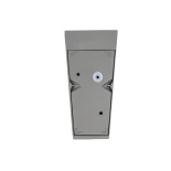 kelvo® FLUX KLV-101-0120 Μοντέρνο Φωτιστικό Τοίχου - Απλίκα LED 6W 750lm 30° AC 220-240V Αδιάβροχο IP65 Θερμό Λευκό 2700K - Lumileds COB Chip & TÜV SÜD Driver - Γκρι Ανθρακί Ματ - Μ5 x Π8.5 x Υ17cm - 5 Χρόνια Εγγύηση