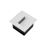 kelvo® STEPART KLV-101-0079 Μοντέρνο Χωνευτό Φωτιστικό Σκαλοπατιού - Διαδρόμου LED 3W 375lm 45° AC 220-240V Αδιάβροχο IP65 Θερμό Λευκό 2700K - Lumileds SMD Chip & TÜV SÜD Driver - Λευκό Ματ - Μ8.5 x Π5 x Υ8.5cm / Q6.72 x 6.72cm - 5 Χρόνια Εγγύηση