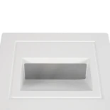 kelvo® STEPART KLV-101-0079 Μοντέρνο Χωνευτό Φωτιστικό Σκαλοπατιού - Διαδρόμου LED 3W 375lm 45° AC 220-240V Αδιάβροχο IP65 Θερμό Λευκό 2700K - Lumileds SMD Chip & TÜV SÜD Driver - Λευκό Ματ - Μ8.5 x Π5 x Υ8.5cm / Q6.72 x 6.72cm - 5 Χρόνια Εγγύηση