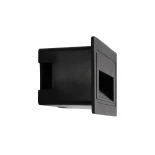 kelvo® STEPART KLV-101-0080 Μοντέρνο Χωνευτό Φωτιστικό Σκαλοπατιού - Διαδρόμου LED 3W 375lm 45° AC 220-240V Αδιάβροχο IP65 Θερμό Λευκό 2700K - Lumileds SMD Chip & TÜV SÜD Driver - Μαύρο Ματ - Μ10.5 x Π4.5 x Υ6cm / Q9.12 x 4.49cm - 5 Χρόνια Εγγύηση