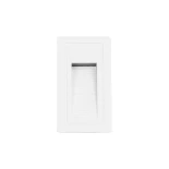 kelvo® STEPART KLV-101-0091 Μοντέρνο Χωνευτό Φωτιστικό Σκαλοπατιού - Διαδρόμου LED 3W 375lm 45° AC 220-240V Αδιάβροχο IP65 Θερμό Λευκό 2700K - Lumileds SMD Chip & TÜV SÜD Driver - Λευκό Ματ - Μ6 x Π5.5 x Υ10cm / Q5 x 9.61cm - 5 Χρόνια Εγγύηση