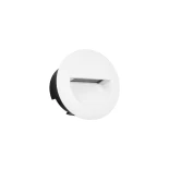 kelvo® STEPART KLV-101-0076 Μοντέρνο Χωνευτό Φωτιστικό Σκαλοπατιού - Διαδρόμου LED 3W 375lm 45° AC 220-240V Αδιάβροχο IP65 Θερμό Λευκό 2700K - Lumileds SMD Chip & TÜV SÜD Driver - Λευκό Ματ - Μ8.3 x Π4.5 x Υ8.3cm / Q6.55 x 6.55cm - 5 Χρόνια Εγγύηση